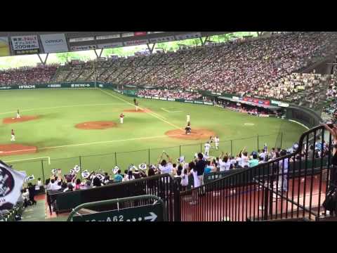 2015.5.23(土)西武ドーム 楽天戦 栗山二号ホームラン！