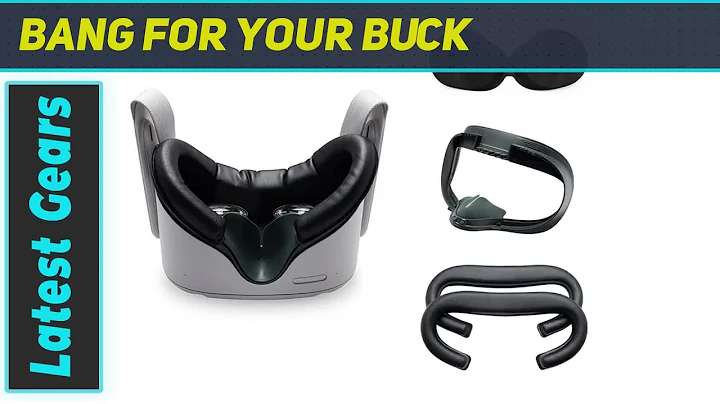 VR Cover Facial Interface Bracket & Foam Replacement with Lens Protector Cover for Meta Quest