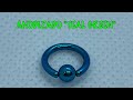 ANODIZADO BCR TITANIO GRADO IMPLANTES ASTM F-136 TEAL GREEN...El COLOR MÁS BONITO! 🔝