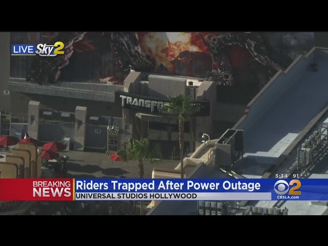 Power outage at Universal Studios Japan leaves 35 riders stranded