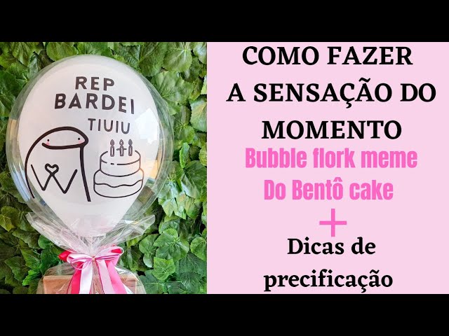 Caixa Bis Meme Bento Flork (Bento Cake) - Especial Páscoa  Caixa bis,  Caixa de bis personalizada, Mimos para namorado