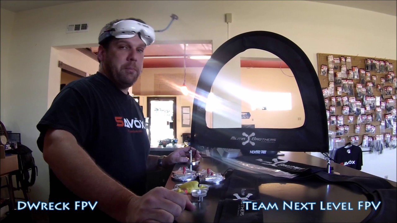 DWreck FPV Unboxing Militia Brothers Tiny Race Gates