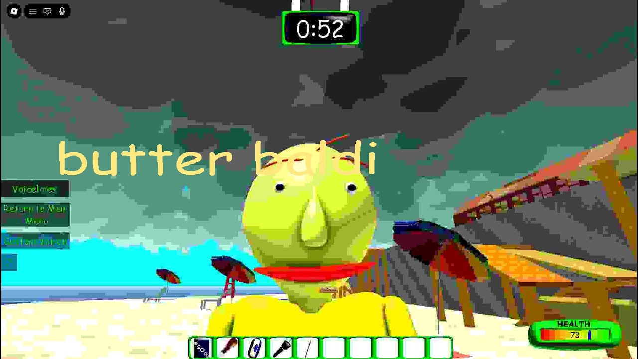 Natural Disaster Survival but it's Baldi's Basics?! (Baldi's Disaster Survival)