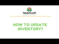 Howmuch Point of Sale (POS) | How to update inventory