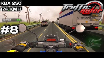 KBX 250 - 173 KMH - Traffic Rider (Android & ios) Gameplay #8