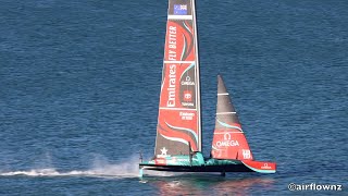 Emirates Team New Zealand AC75 Taihoro Auckland  2024