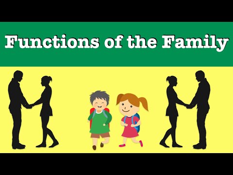 Кои се функциите на семејството во општеството?