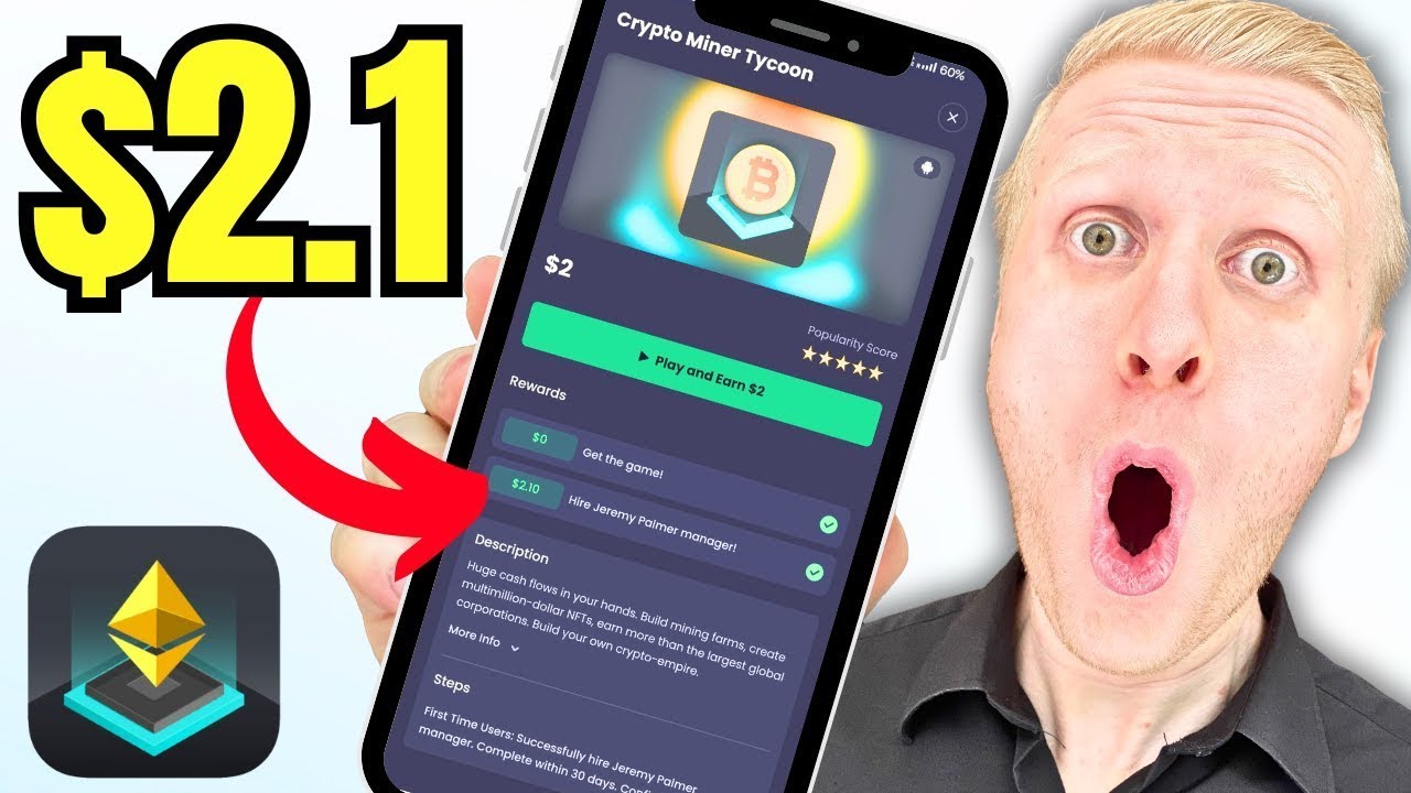 Cómo funciona Crypto Miner Tycoon: ¿PAGA $2.10? (Cómo retirar dinero) -  YouTube