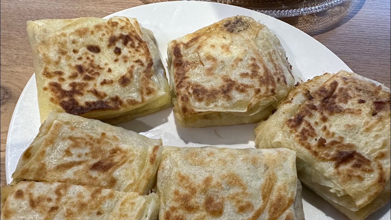 مسمن معمر بلا عجينة بلا تمارا بطريقة بسيطة و سريعة للفطور خفن زربن