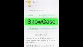 ShowCase iOS 7 Cydia Tweak