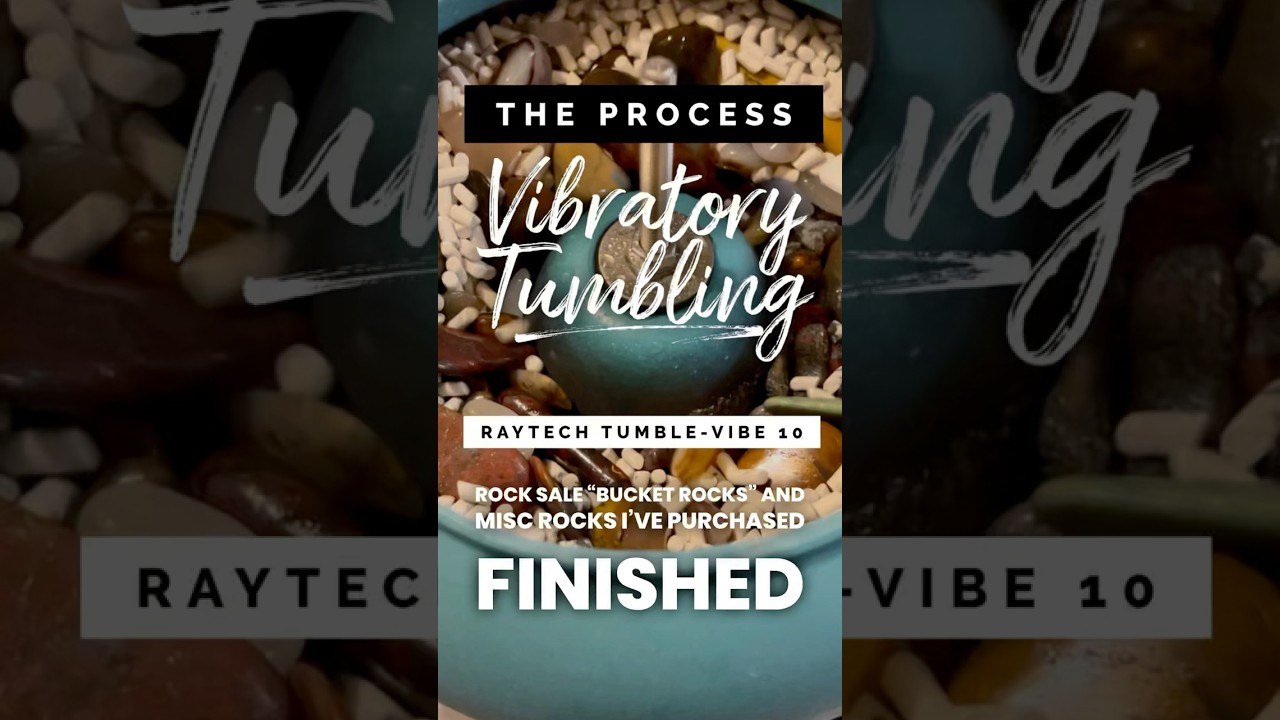 Rock Tumbling - The Process, Raytech Tumble-Vibe 10 - Finished - Miscellaneous Barrel