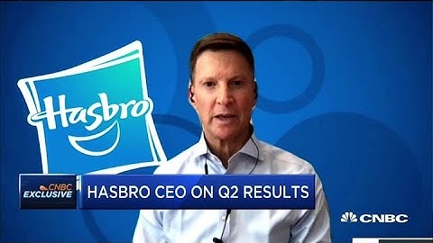 Hasbro CEO: Supply chain has improved and demand is strong