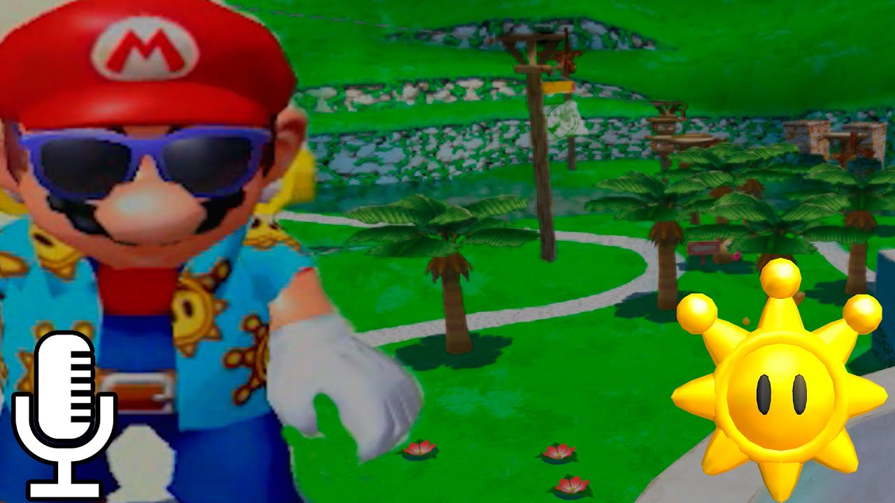 ☼ Super Mario Sunshine ☼ | Parte 18: ¡Thug Life Mario y los Soles BONUS de  MONTE BIANCO! - YouTube