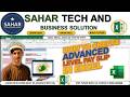 Advanced Payroll System in Excel | Professional Salary Slip with Auto Calculation