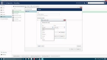 GANZ CORTROL Freeware Record Setup