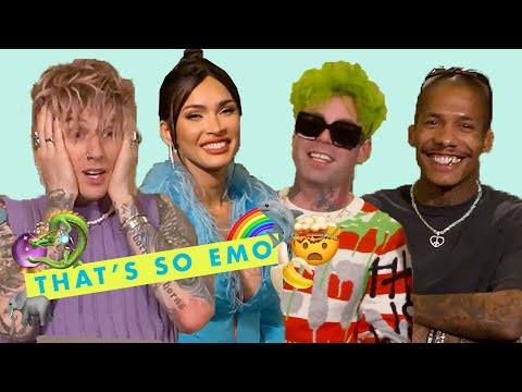 Megan Fox, Machine Gun Kelly, Mod Sun, x Boo's Favorite Emojis | That's So Emo | Cosmopolitan