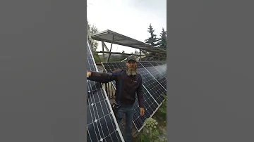 Как не нужно использовать солнечные панели :)