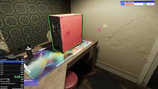 PC Building Simulator 2 Level 5 SpeedRun - 14:08:133 World Record!