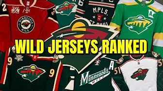Minnesota Wild Jerseys RANKED