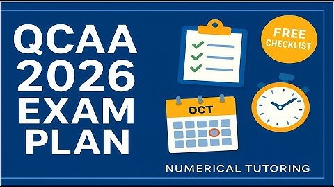 QCAA External Exams 2026: The Exact Prep Plan (That Works)