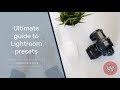 How to use presets in Lightroom