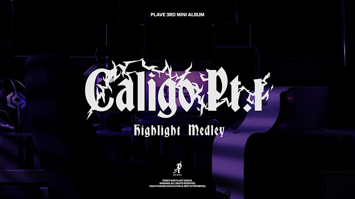 PLAVE 3rd Mini Album 'Caligo Pt.1' Highlight Medley