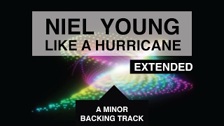 Neil Young - Like a Hurricane Backing Track in Am Extended Verse screenshot 3