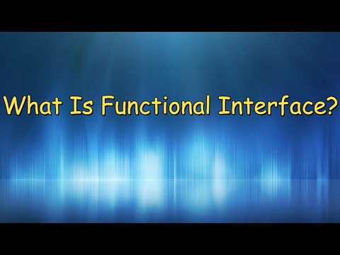 What Is Functional