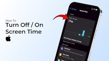 Hoe schakel ik schermtijd in of uit op de iPhone (iOS 18)?