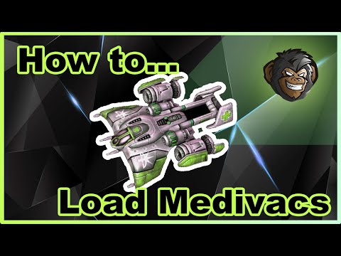 How to load medivacs | Starcraft 2 Tutorial