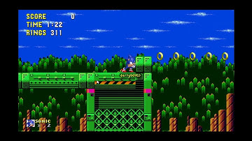 Light Speed Dash zone(by:ME)Classic Sonic Simulator v13.1