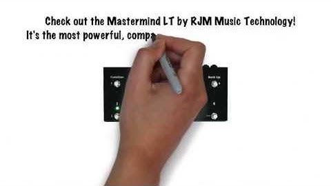 The most powerful yet compact MIDI foot controller on the market - Mastermind LT