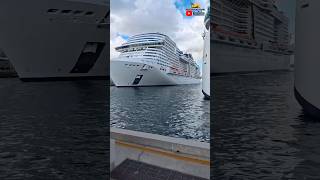 MSC Meraviglia meert aan in Nassau, Bahama's