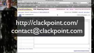 Demo of online TPC meetings within HotCRP