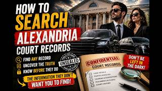 How to search Alexandria court records
