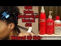 Straightening  Natural 4C Hair  Using the  CHI Infra Collection Round #2!!!+ 1YR Length Check!