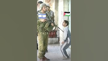 Thumbnail of Palestine 🇵🇸 vs Israel 🇮🇱#istandforpeace #Istandforpalestine #israelvspalestine #edit #sad