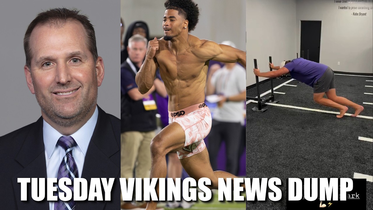 Minnesota Vikings News Dump (3.24.2026) | Rob Brz’s Job? Pro Days. New Vike Working