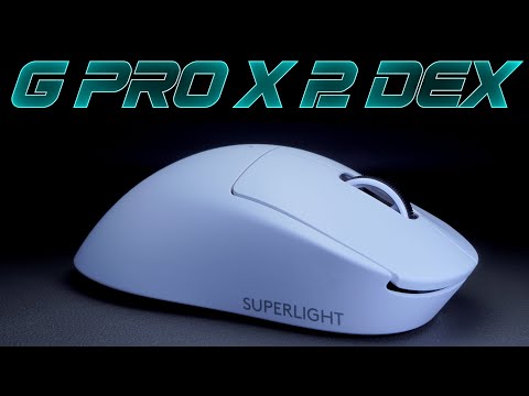 Logicool GPRO X Superlight2 Dex 白 White Logitech Pro X Superlight 2 Dex Gaming Mouse White - 910-007363