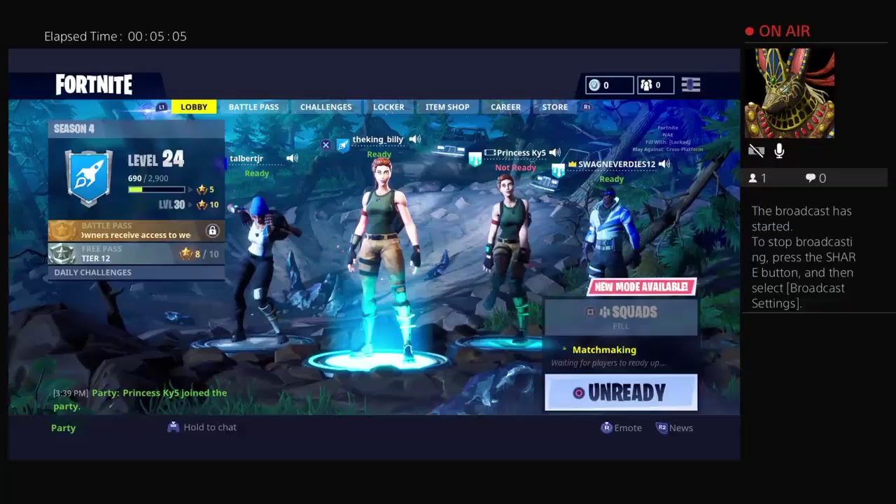 Live again YouTube