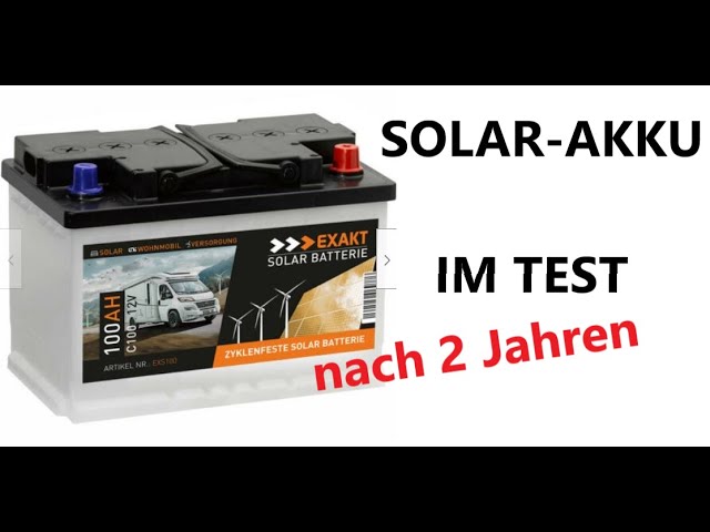 120 Ah Calcium 12 Volt Solarbatterie Solarakku für Photovoltaik