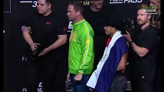 Jonathan Martinez and Jose Aldo Face Off