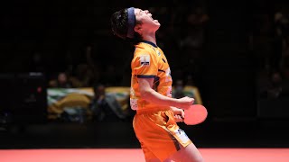 森薗政崇 vs ハオシュアイ TBESTGAME 静岡ジェード vs 岡山リベッツ ノジマTリーグ2024-2025 2024年11月30日 静岡県コンベンションアーツセンター【卓球 Tリーグ公式】