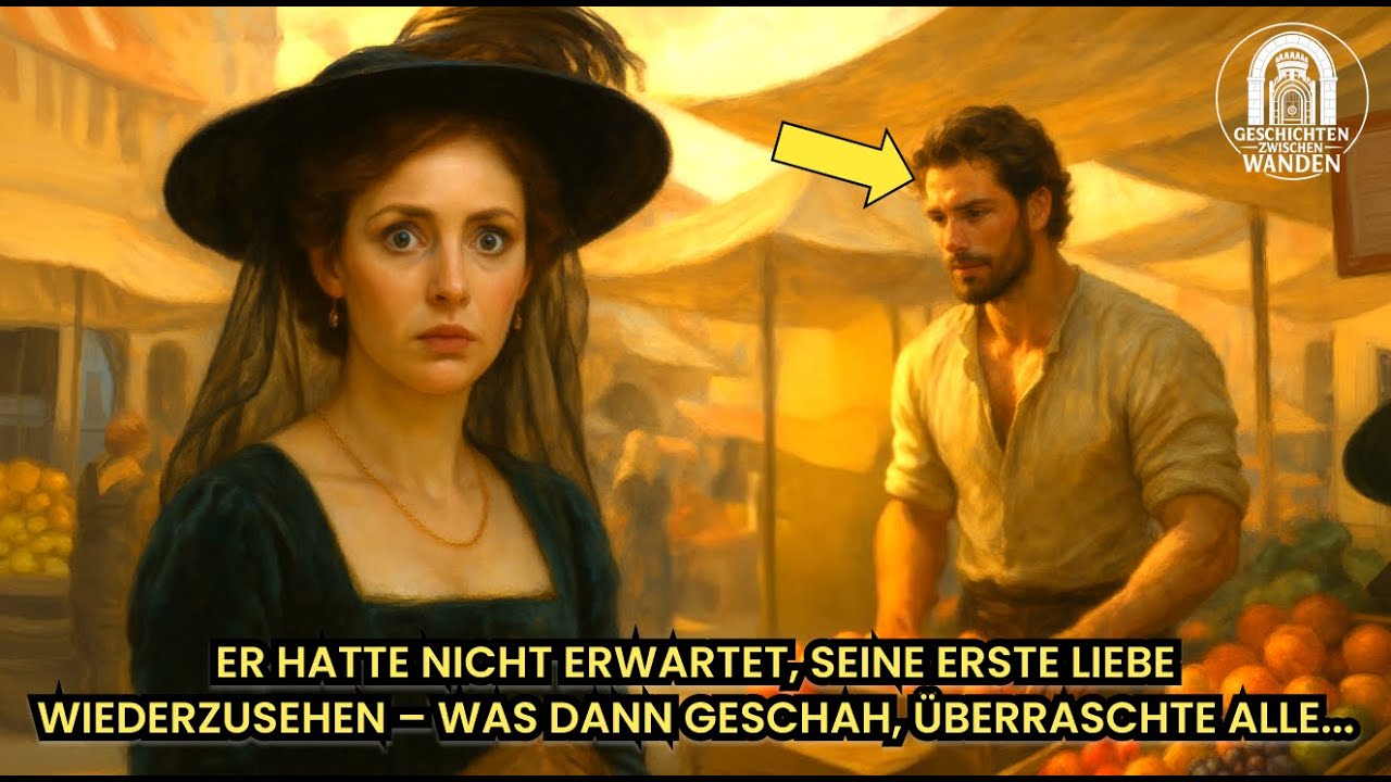 Die Gräfin erkannte ihre erste Liebe beim Verkaufen auf dem Markt… was dann geschah überraschte alle