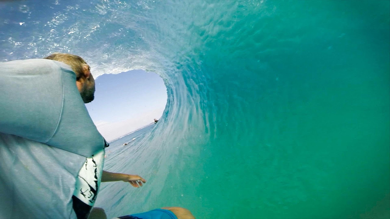 GoPro Surf Riding a Crowded Wave at Snapper Rocks