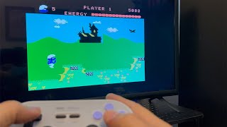Using A Button to JUMP in ColecoVision Smurf Rescue!