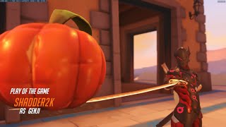 Overwatch 2 Tryhard Genji & Widowmaker Gameplay By Genji God Shadder2k -POTG-