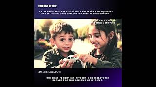 WHAT HAVE WE DONE  #CinematicMusic #WarAndChildren #DarkArtPop #IndustrialRock #MusicWithMessage
