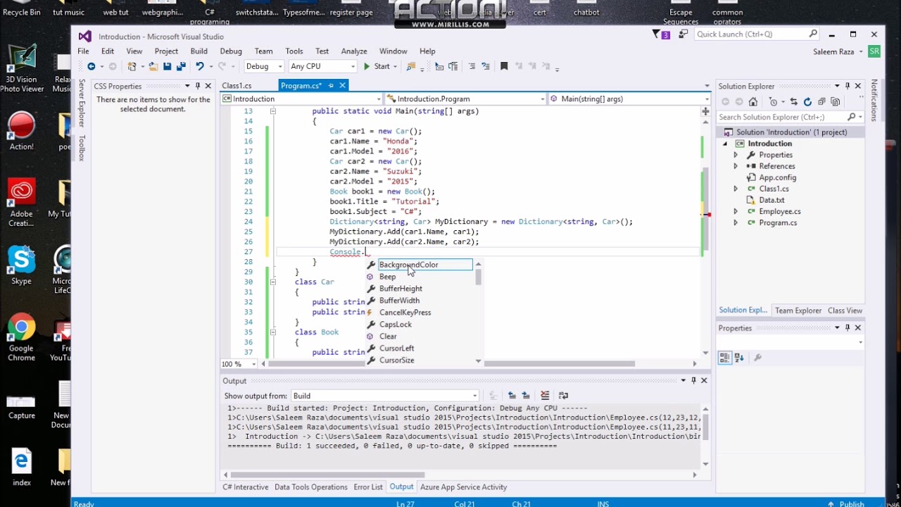 35 Generic collection dictionary in c YouTube