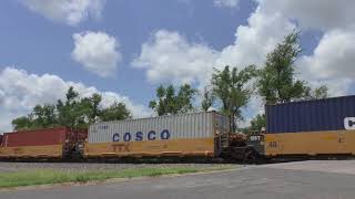 UP Golden State Route:  Marion, Arkansas intermodal/baretable with NS  07/14/2018  # 6